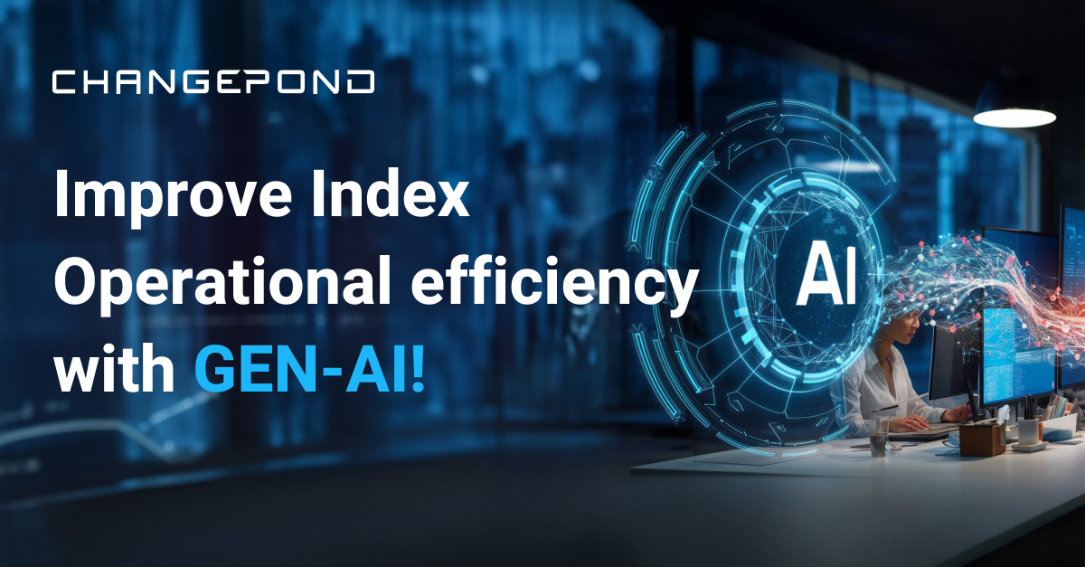 Automate Index Data Analysis & Corporate Action Processing with GenAI